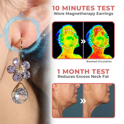 💎 Oneswear® Crystal Flower Germanium Earrings (🔥Last Day Sale - Save up to 80%!)