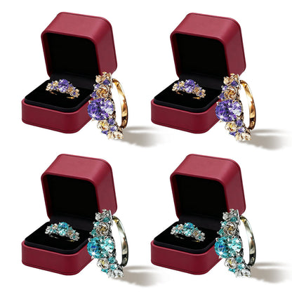 💥Last Day Promotion 80% OFF 🔥 CZTICLE® Magnetology Moissanite Diamond Ring💖💍