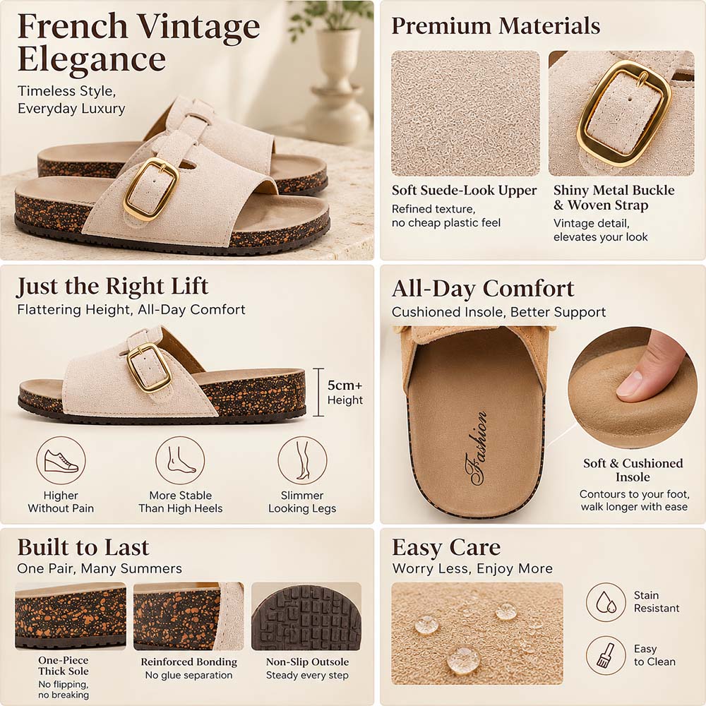 👑 2026 Best Seller - Premium Orthopedic Open Toe Sandals
