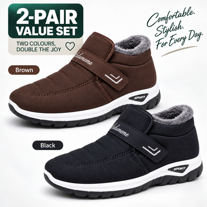 🔥 𝗟𝗔𝗦𝗧 𝗗𝗔𝗬: 𝟴𝟬% 𝗢𝗙𝗙 – Women’s Orthopaedic Winter Shoes – Warm, Wide Fit & Cushioned Sole for Pain Relief