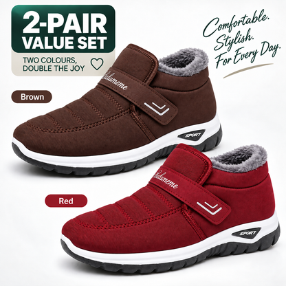 🔥 𝗟𝗔𝗦𝗧 𝗗𝗔𝗬: 𝟴𝟬% 𝗢𝗙𝗙 – Women’s Orthopaedic Winter Shoes – Warm, Wide Fit & Cushioned Sole for Pain Relief