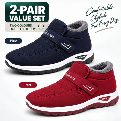 🔥 𝗟𝗔𝗦𝗧 𝗗𝗔𝗬: 𝟴𝟬% 𝗢𝗙𝗙 – Women’s Orthopaedic Winter Shoes – Warm, Wide Fit & Cushioned Sole for Pain Relief