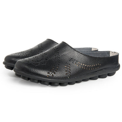 🏆 2026 Best Seller – Women’s Wide Toe Box & Wide Size Leather Mules ( 🔥Last Day 80% OFF)