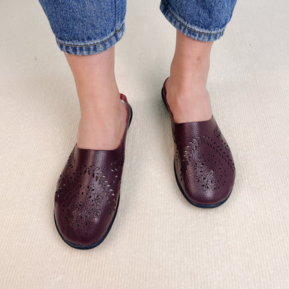 🏆 2026 Best Seller – Women’s Wide Toe Box & Wide Size Leather Mules ( 🔥Last Day 80% OFF)