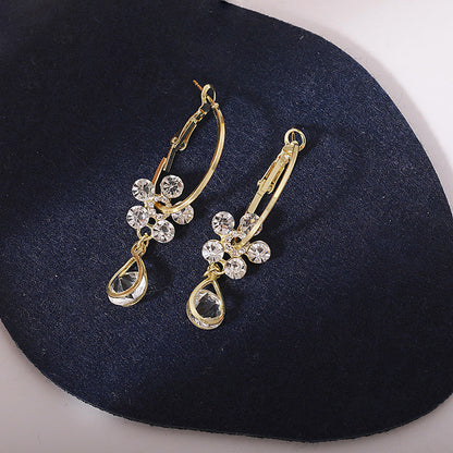 💎 Oneswear® Crystal Flower Germanium Earrings (🔥Last Day Sale - Save up to 80%!)
