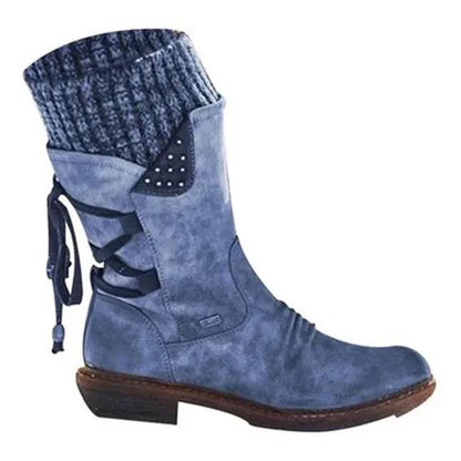 🔥 FINAL DAY – 80% OFF🔥 Women's Winter Low-Cut Orthopaedic Boots with Bow Detail & Warm Wool Lining