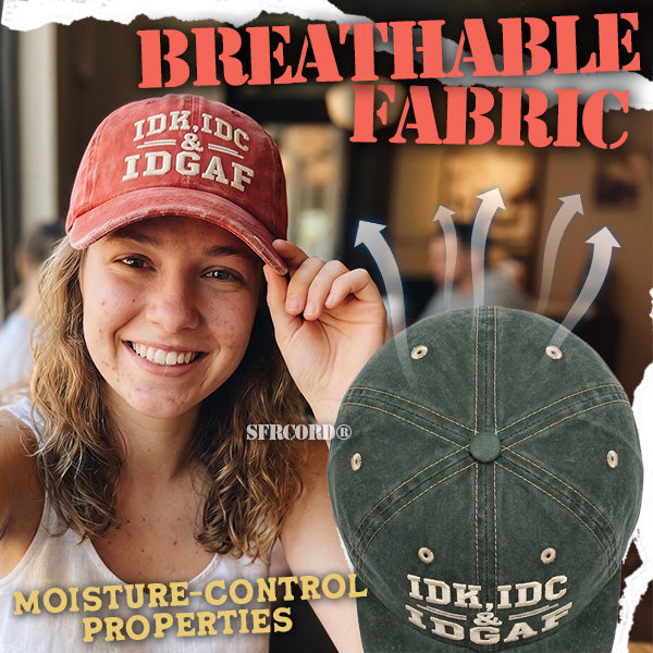 🔥 Last Day Promotion 60% OFF 🧢丨Sfrcord® Zero‑Filter So What Cap