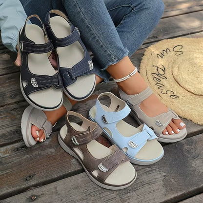 🔥 LAST DAY: 80% OFF - 👑 Women's Orthopaedic Comfort Sandals with Adjustable Arch Support