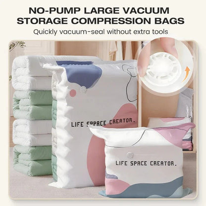 💥100K+ SOLD🛒 Large-Capacity Vacuum Bags – No Pump Needed! 💨✨