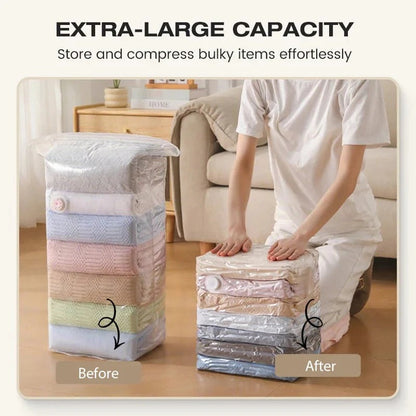 💥100K+ SOLD🛒 Large-Capacity Vacuum Bags – No Pump Needed! 💨✨