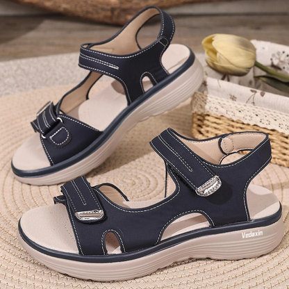 🔥 LAST DAY: 80% OFF - 👑 Women's Orthopaedic Comfort Sandals with Adjustable Arch Support