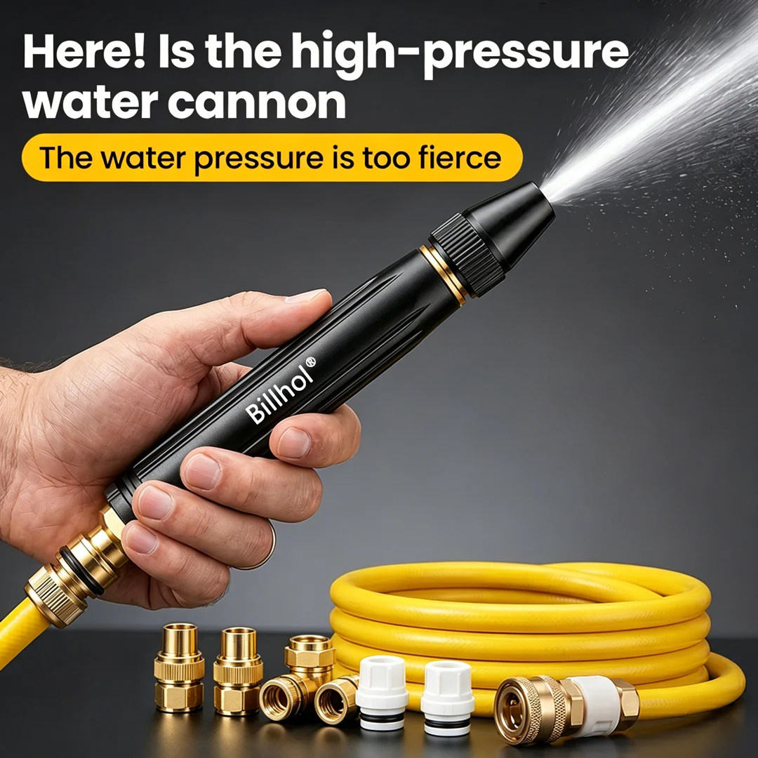 Last Day 80% OFF丨🏆 Home high-pressure car wash water gun , a must-have for watering plants and vegetables, and car washing.👍💦