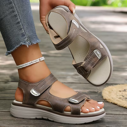 🔥 LAST DAY: 80% OFF - 👑 Women's Orthopaedic Comfort Sandals with Adjustable Arch Support