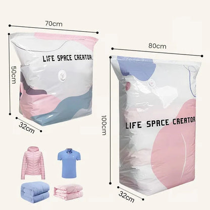 💥100K+ SOLD🛒 Large-Capacity Vacuum Bags – No Pump Needed! 💨✨