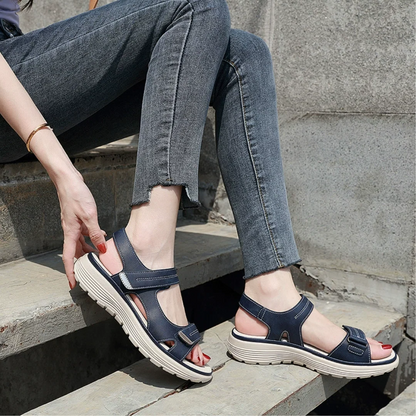 🔥 LAST DAY: 80% OFF - 👑 Women's Orthopaedic Comfort Sandals with Adjustable Arch Support