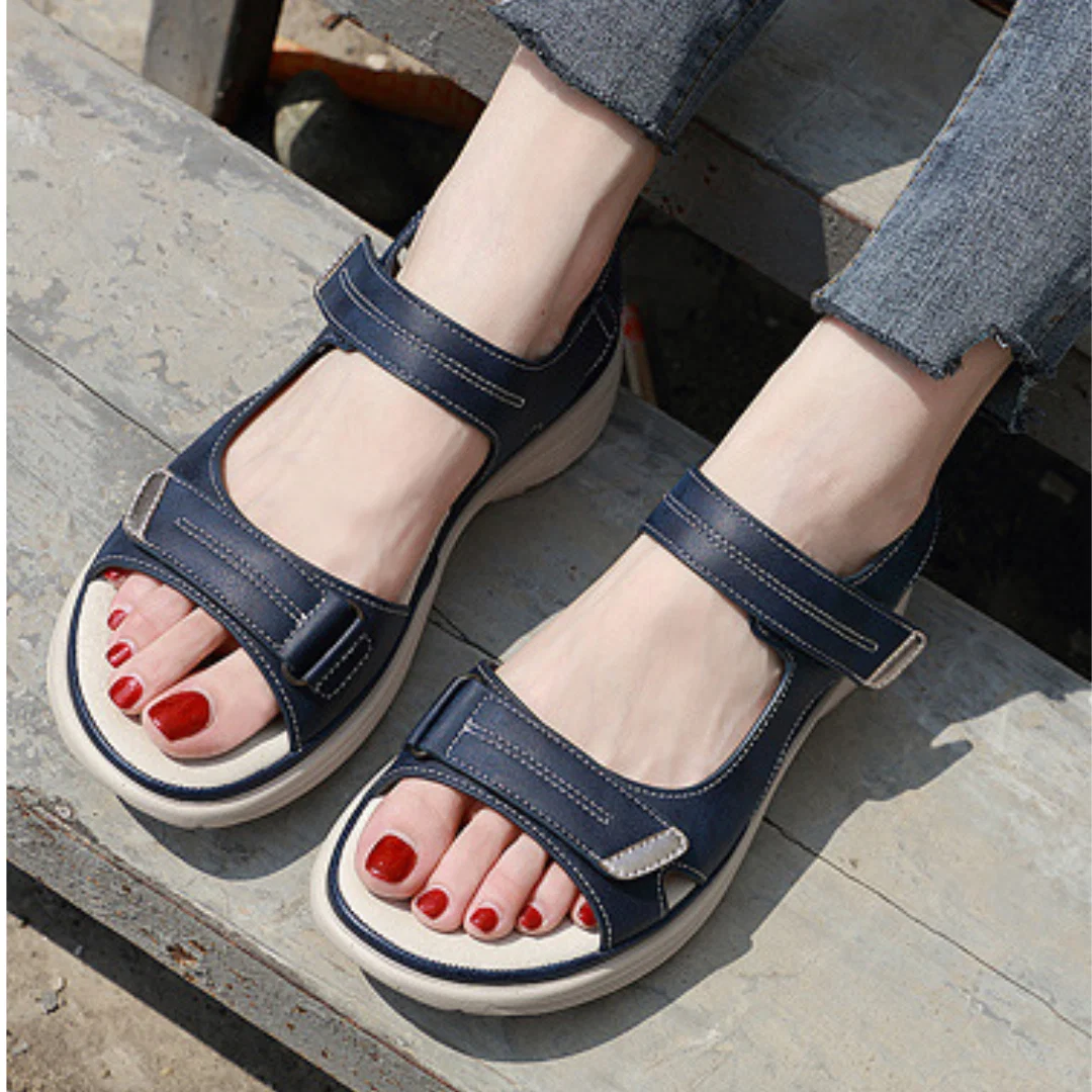 🔥 LAST DAY: 80% OFF - 👑 Women's Orthopaedic Comfort Sandals with Adjustable Arch Support
