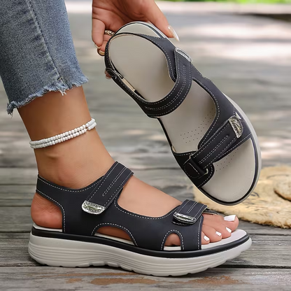 🔥 LAST DAY: 80% OFF - 👑 Women's Orthopaedic Comfort Sandals with Adjustable Arch Support