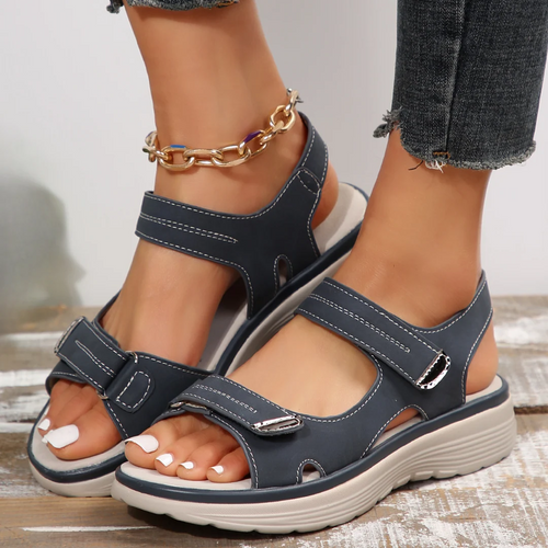🔥 LAST DAY: 80% OFF - 👑 Women's Orthopaedic Comfort Sandals with Adjustable Arch Support