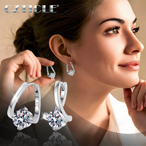 💎SUPPER FLASH SALESALEOFF TO 60% OFF🎁 CZTICLE® Lymphvity MagneTherapy Germanium Earrings