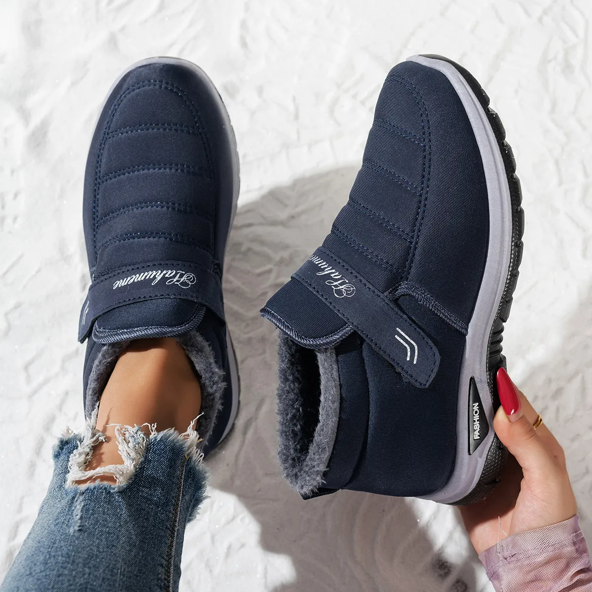 🔥 𝗟𝗔𝗦𝗧 𝗗𝗔𝗬: 𝟴𝟬% 𝗢𝗙𝗙 – Women’s Orthopaedic Winter Shoes – Warm, Wide Fit & Cushioned Sole for Pain Relief