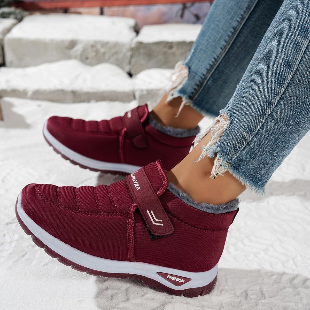 🔥 𝗟𝗔𝗦𝗧 𝗗𝗔𝗬: 𝟴𝟬% 𝗢𝗙𝗙 – Women’s Orthopaedic Winter Shoes – Warm, Wide Fit & Cushioned Sole for Pain Relief