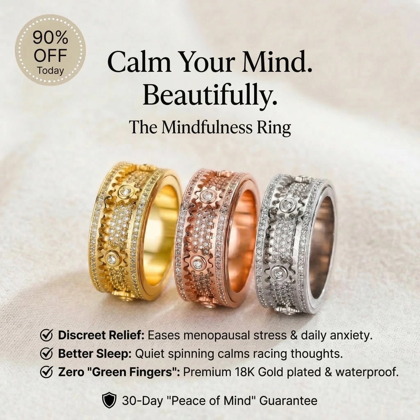 💎Last Day Sale-90% OFF🔥 Oneswear® The Mindfulness Ring
